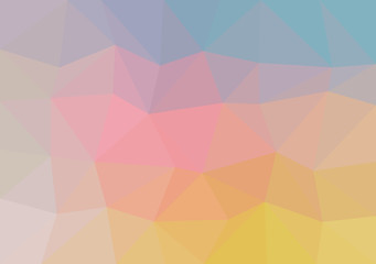 Obraz premium Vector triangular background low poly gradient