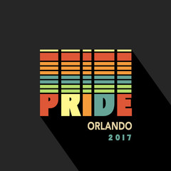 Gay Pride 2017 poster rainbow spectrum flag