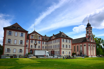 Fototapeta premium Castle on Mainau Island in Germany, Europe