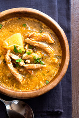 traditional meat soup