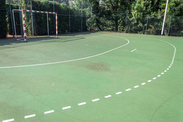 Handball outdoors court