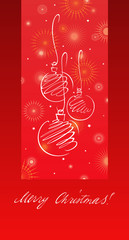 Naklejka premium balls card