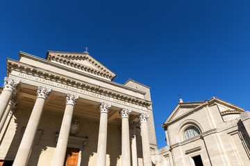 Basilica San Marino. Italy. Europe