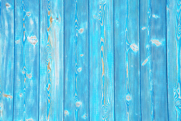 Fototapeta na wymiar Image of bumpy vintage wooden background painted with blue paint