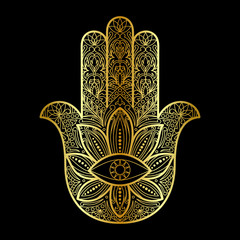 Hamsa Hand of Fatima Amulet