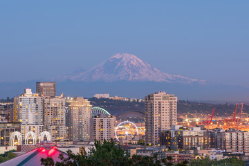 View of downtown Seattle skyline © f11photo