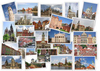 Fototapeta na wymiar Landmarks of Eastern Europe