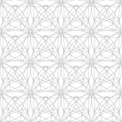 Seamless pattern with lines and shapes.