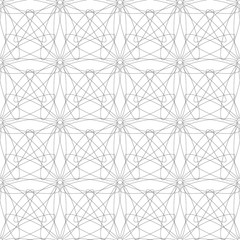 Seamless pattern with lines and shapes.