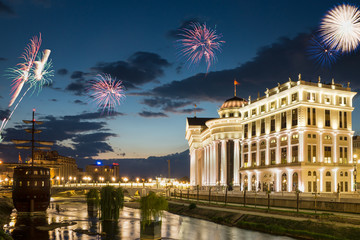 New Year´s Eve in Skopje - Sylvester in Macedonia