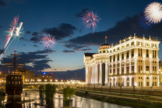 New Year&acute;s Eve in Skopje - Sylvester in Macedonia