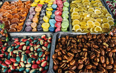 Sweets at the market