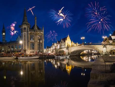 New Year&acute;s Eve in Gent- Sylvester in Belgium