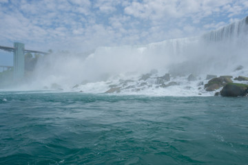 Close up of Niagara Falls - US Side
