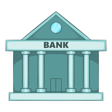 Swiss Bank icon. Cartoon illustration of Swiss bank vector icon for web design