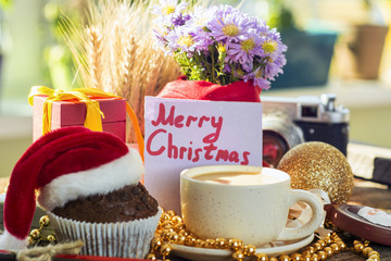 Christmas breakfast served 