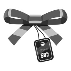 icon. Gray monochrome illustration of vector icon for web