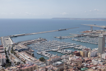 harbour of alicante