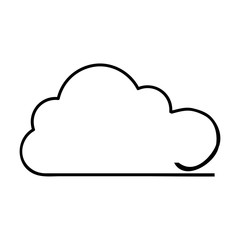 cloud storage icon image vector illustration design 