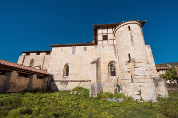 Fototapeta na wymiar Valpuesta ancient monastery, origin of the spanish lenguage. Burgos, Spain.
