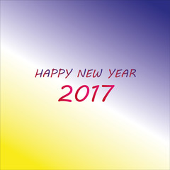 happy new year 2017 background
