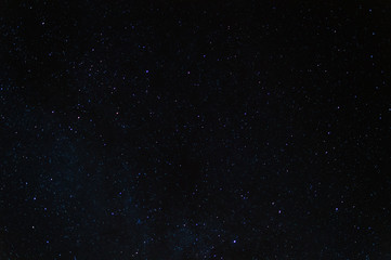 Night sky with stars.