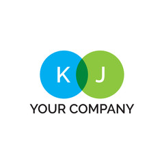 simple initial two circle KJ