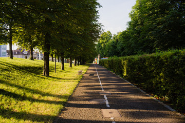 City park in summer, Germany