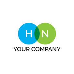 simple initial two circle HN