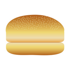 bread pastry icon image vector illustration design 