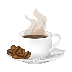 coffee mug icon image vector illustration design 