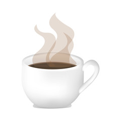 coffee mug icon image vector illustration design 
