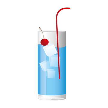 cocktail beverage icon image vector illustration design 