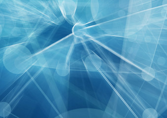 Abstract geometric technology design element.