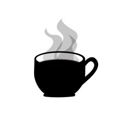 cup with hot beverage icon image vector illustration design 