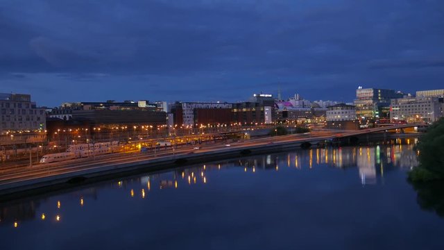 Klara Sj&ouml; Canal Cityscape, Stockholm