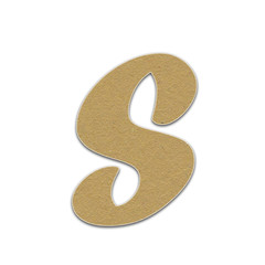paper letter ,paper alphabet , paper design for web ,Stickers, Tags