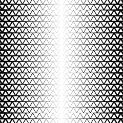 Background with gradient of triangle shaped cells grid