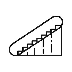 mall escalator illustration design