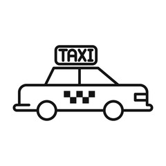 taxi cab illustration design
