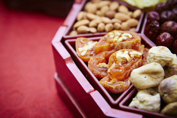 Korean traditional cuisine for wedding ceremony 