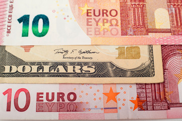 10 EURO and 10Dollars