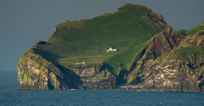 Ellidaey island, southern Iceland