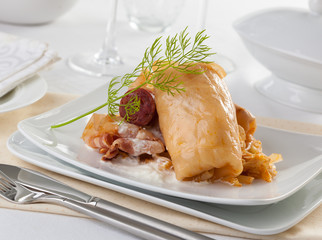 Hungarian cabbage rolls