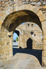  Entrance to the fortress. Marvao. Alentejo region. Portugal