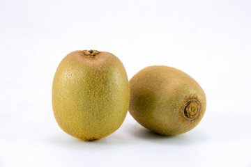 Kiwi fruit isolated on white background