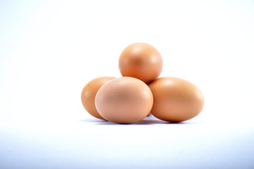 egg isolate on white background
