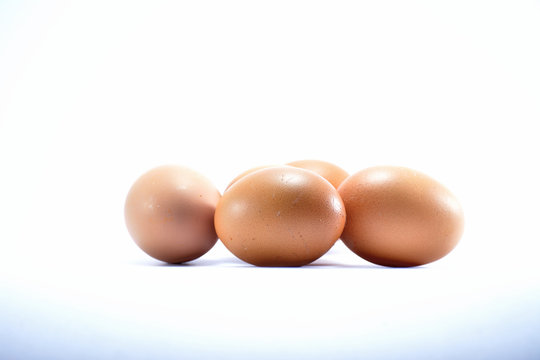egg isolate on white background