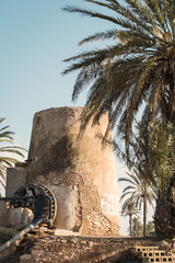 Old Mill. The province of Murcia. Spain. Fine Art stile