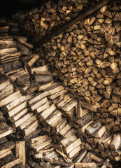 Stack of firewood